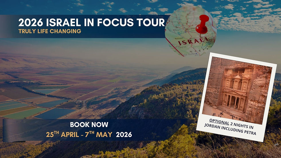 APRIL 2026 Israel In Focus Tour