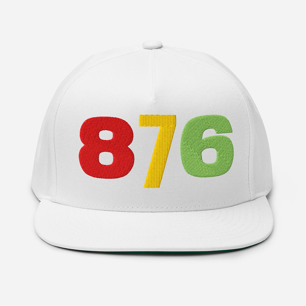 Thumbnail: 876 Connect | Rasta Flat Bill Cap