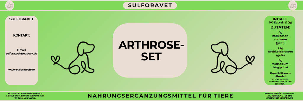 Arthrose-Set Hund
