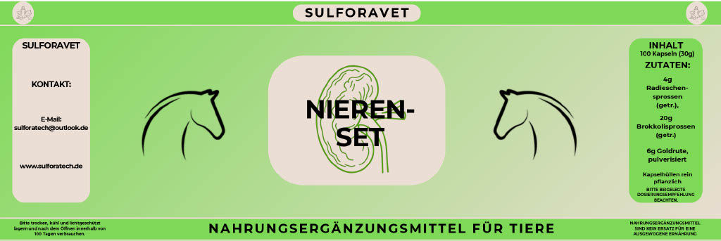 Nieren-Set Pferd