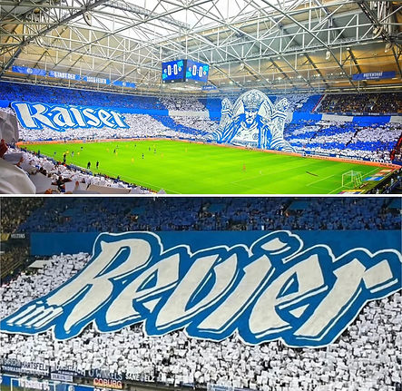 Tifo der Woche 20 Kurvenhelden Schalke 04 Kaiser im Revier.JPG