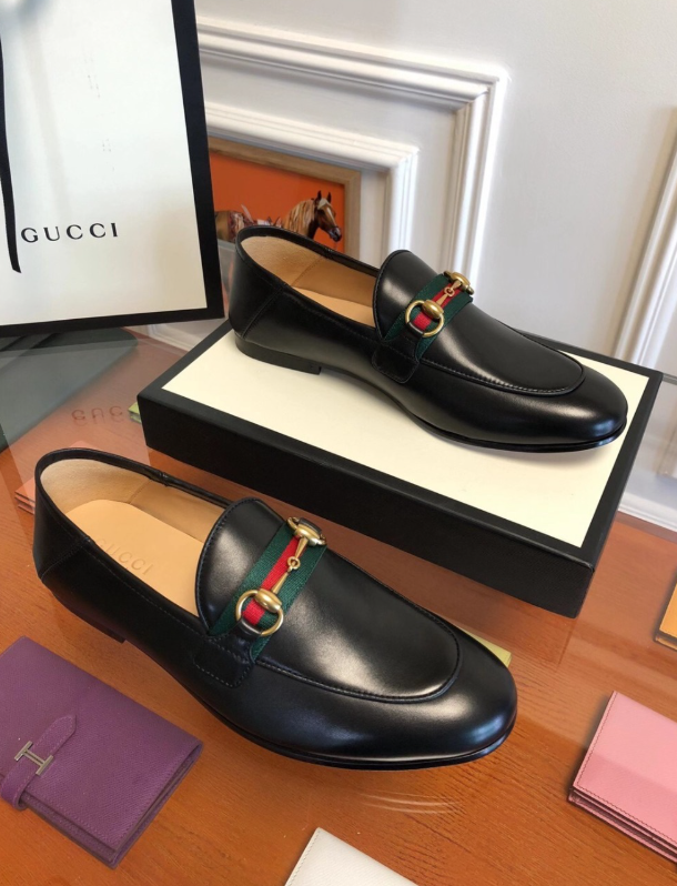 섬네일: 웹 가죽 홀스빗 로퍼 581513