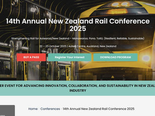 Speech on NSX to The 14th Annual NZRail 2025 conference