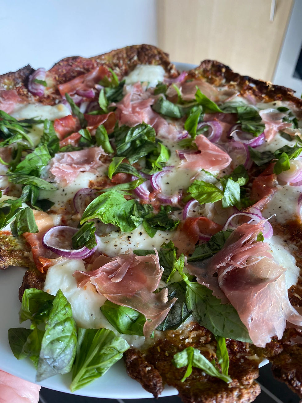 A gluten free pizza AIP and low histamine