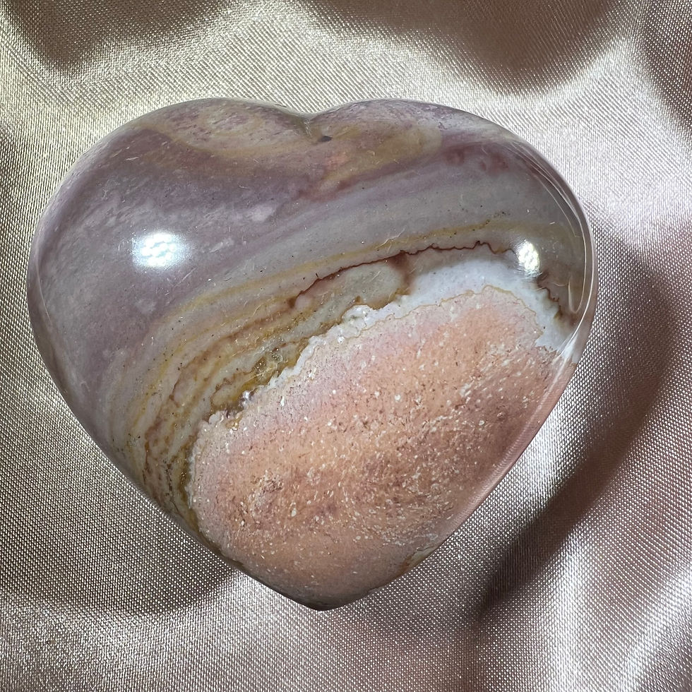 Polychrome Jasper Heart S
