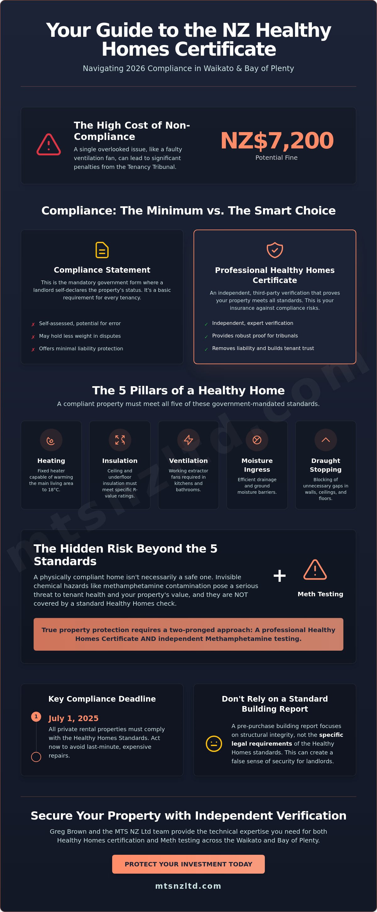 Healthy homes certificate