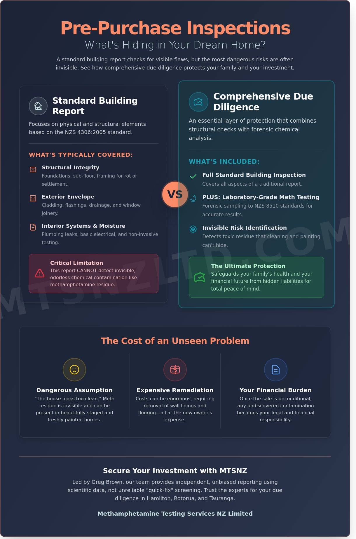 Pre purchase building inspection