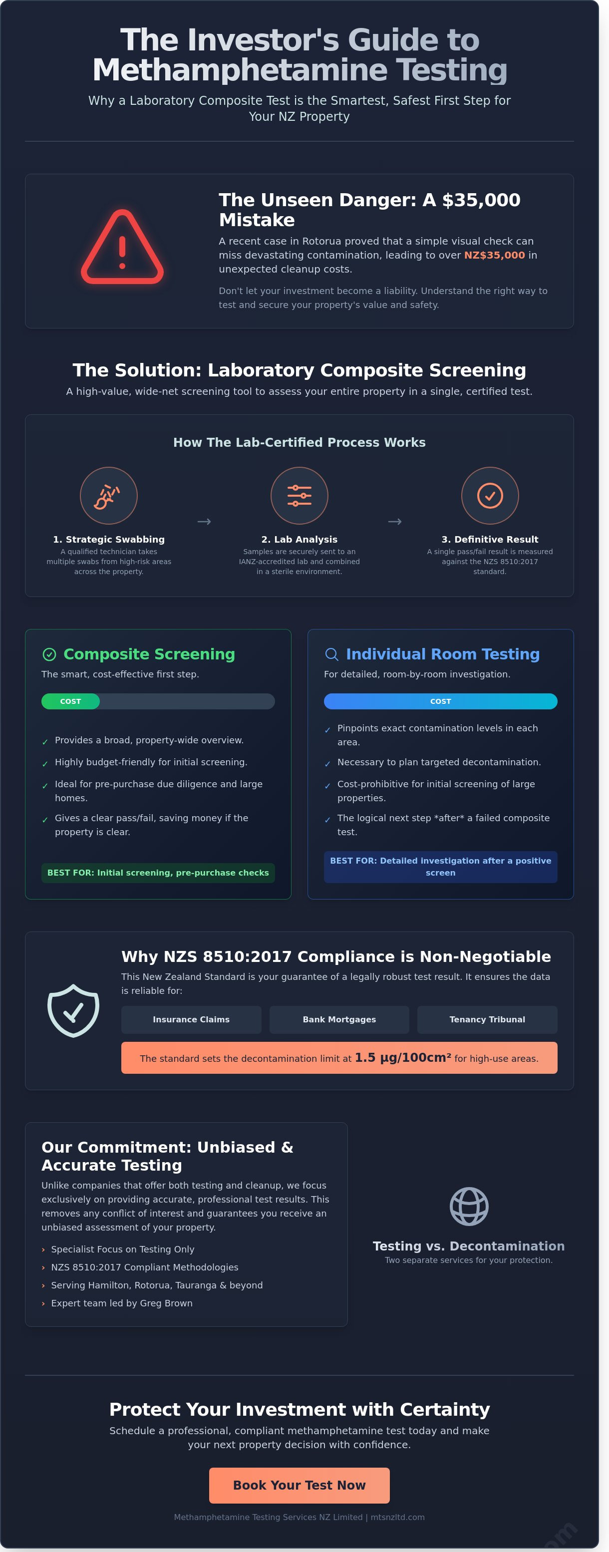 Composite methamphetamine test