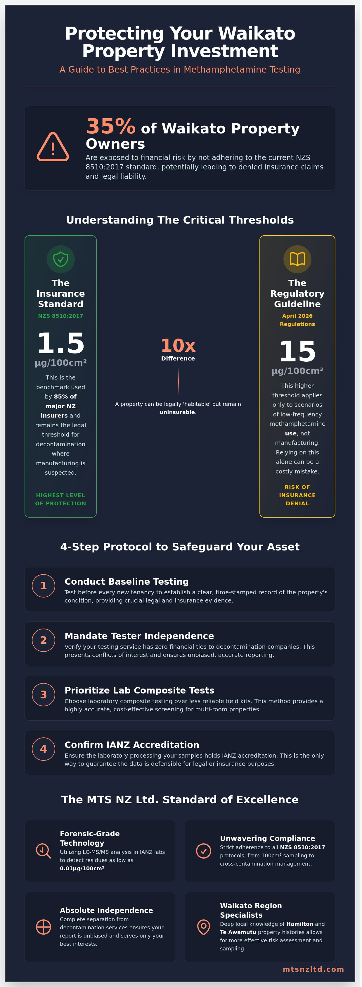 Best practices for Methamphetamine Testing Services NZ Limited
