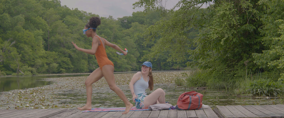 Montgomery Jones and Jada Key in Melee