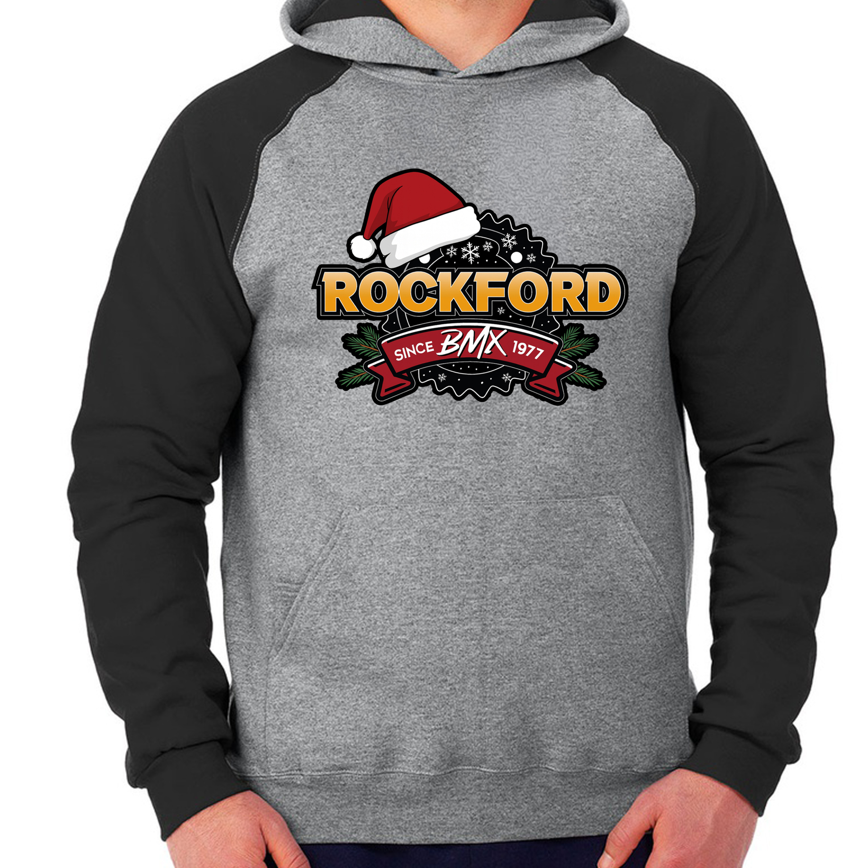 2-Tone Rockford Logo Hoodies