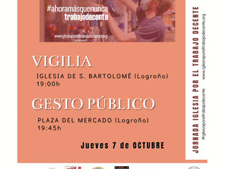 Ahora más que nunca trabajo decente: 7 de octubre