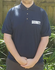 Security Business Long Sleeve Polo Work Shirt