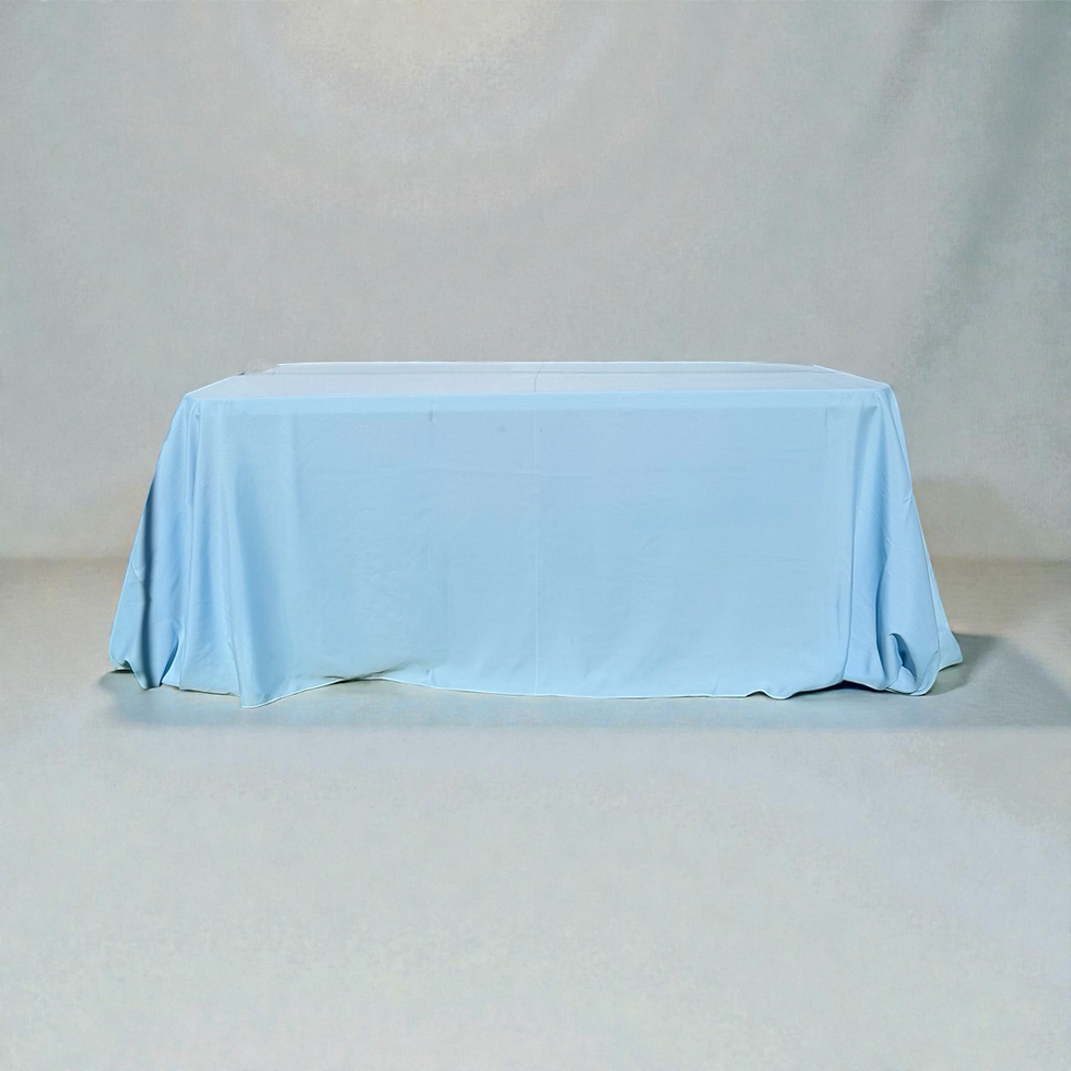 Thumbnail: Rectangle tablecloth for a 6ft table ( Polyester) 