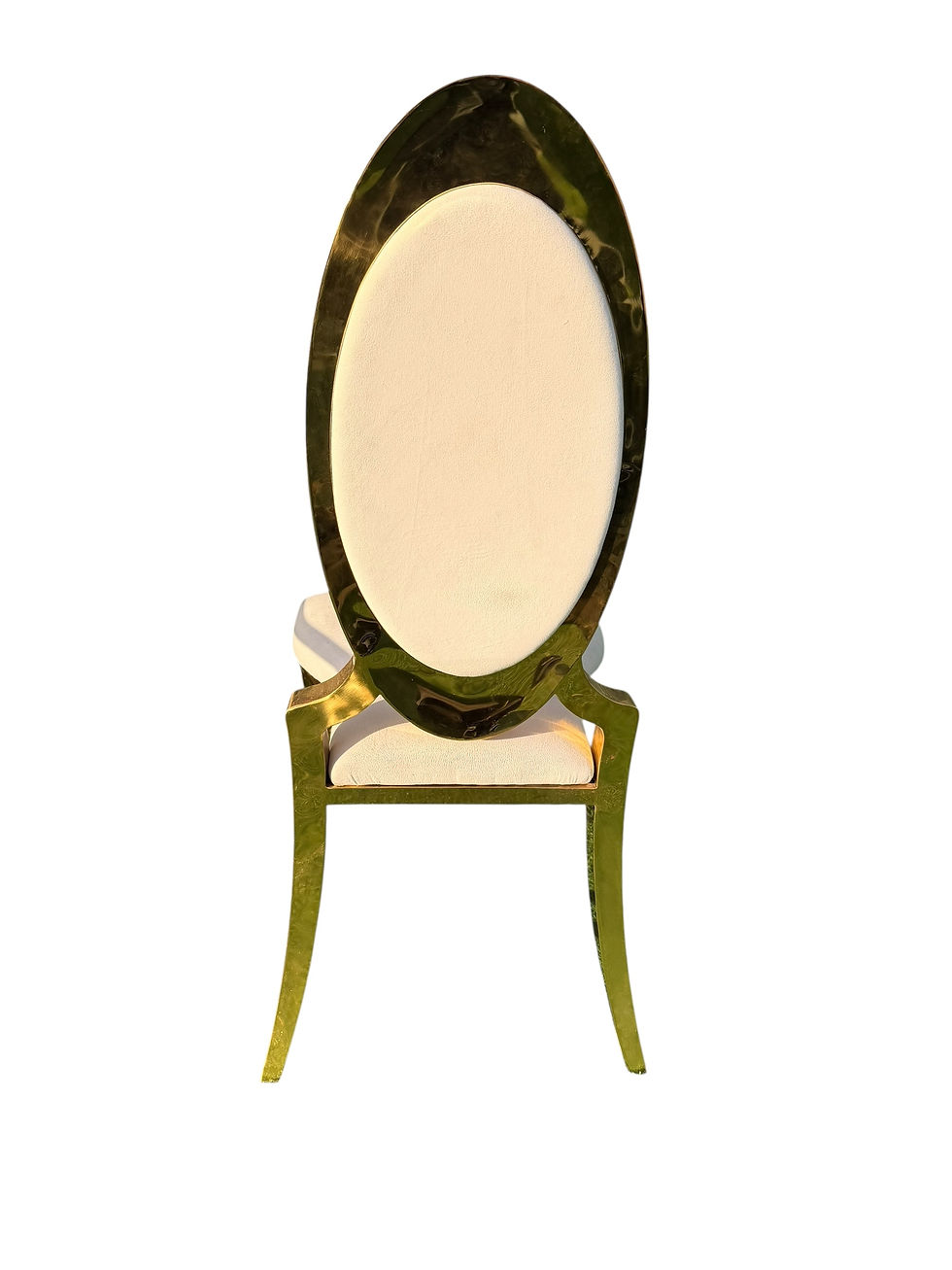 Thumbnail: Oval chair gold 