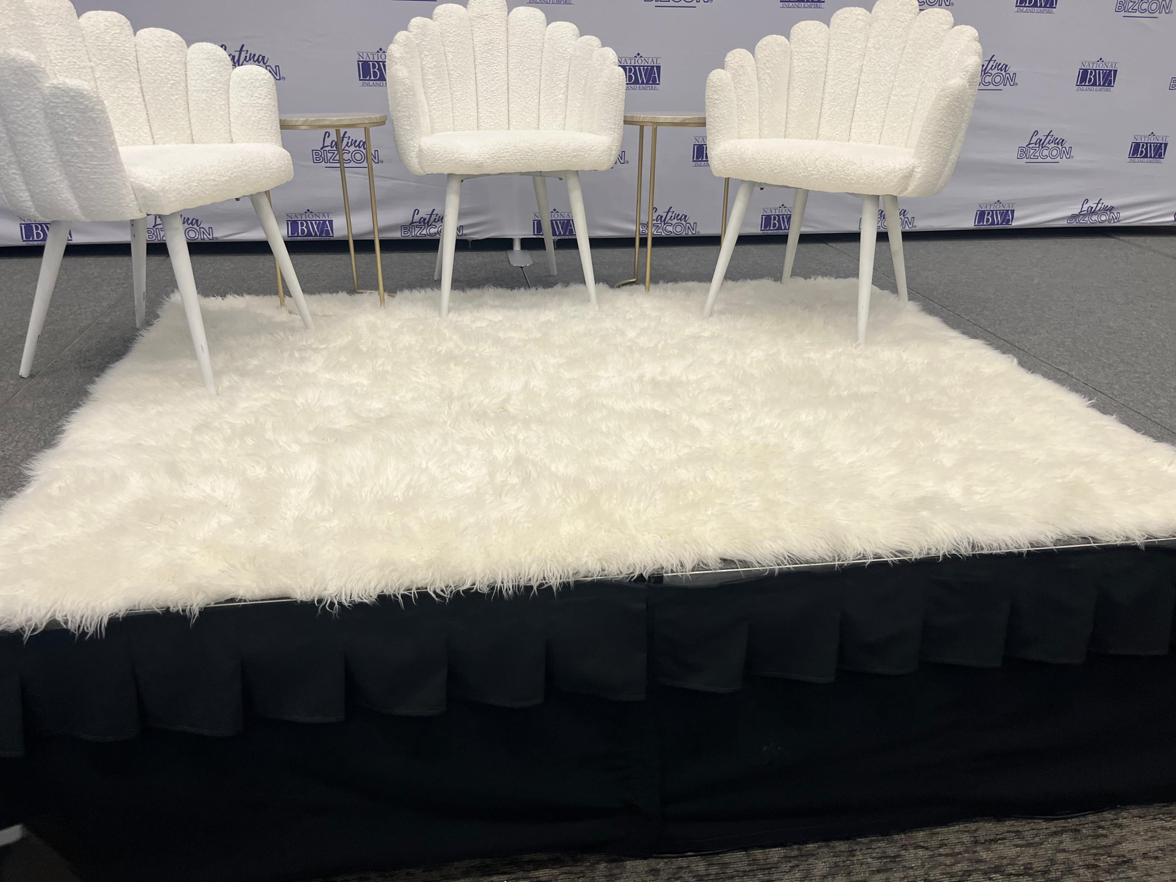 White carpet 7’x7’