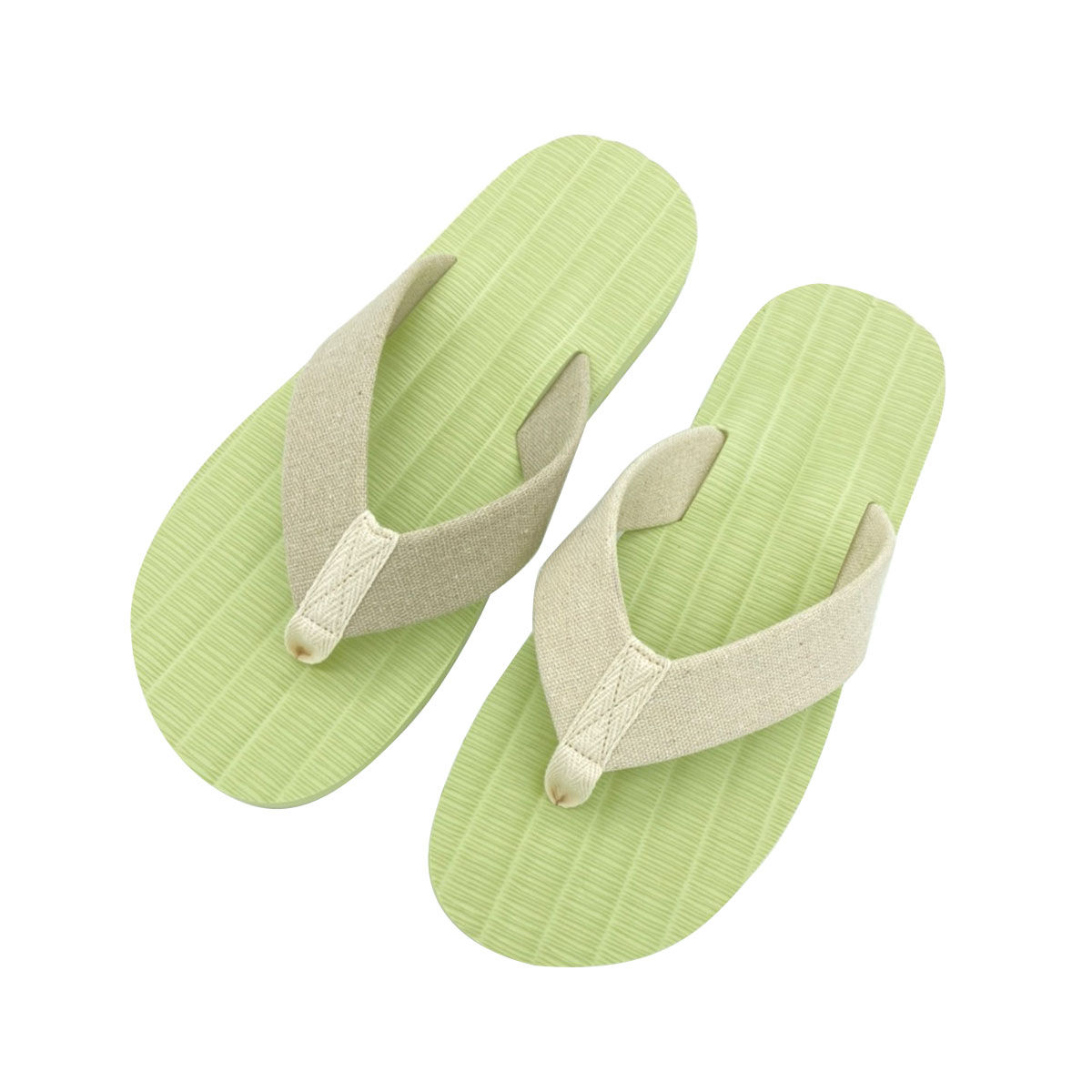 A08-飯店贈品拖鞋-全EVA仿麻布夾腳拖