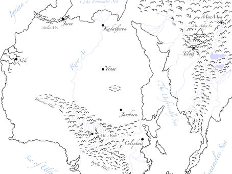 Map: Yaqar Sahn, Land of the Conquered Sun