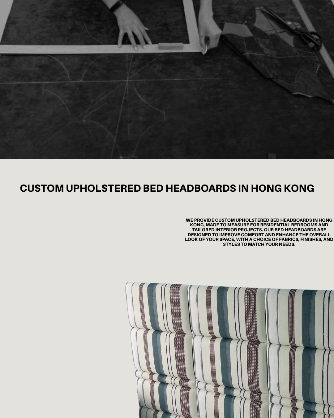 CUSTOM HEADBOARD