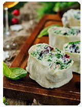 Cranberry Spinach Roll-Ups