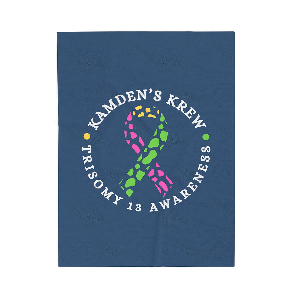 Thumbnail: Minky Blanket  - Navy - Kamden's Krew