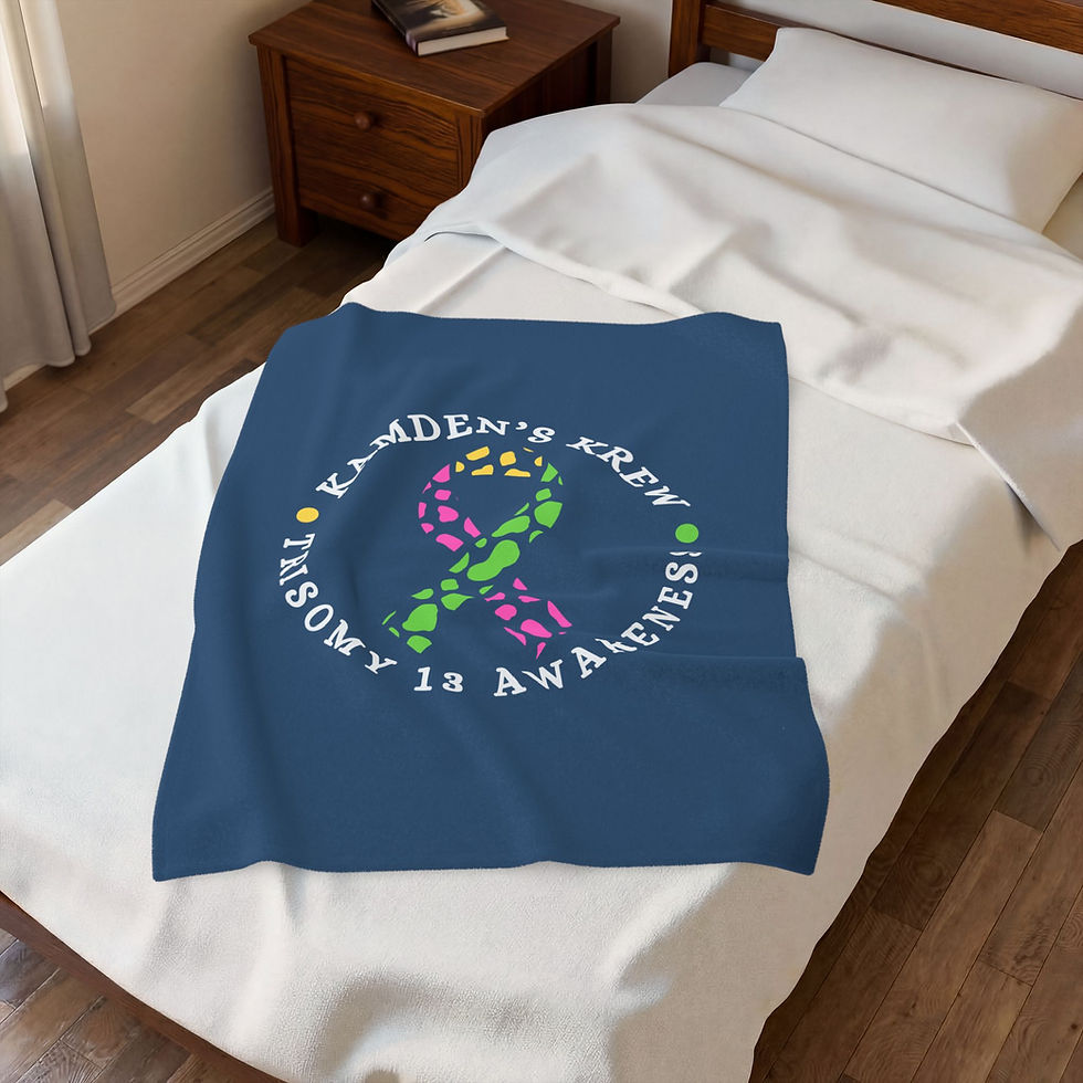 Thumbnail: Minky Blanket  - Navy - Kamden's Krew