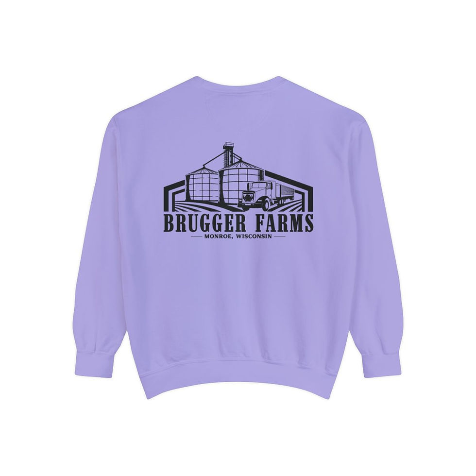 Thumbnail: Adult Comfort Colors Crewneck Sweatshirt - Brugger Farms