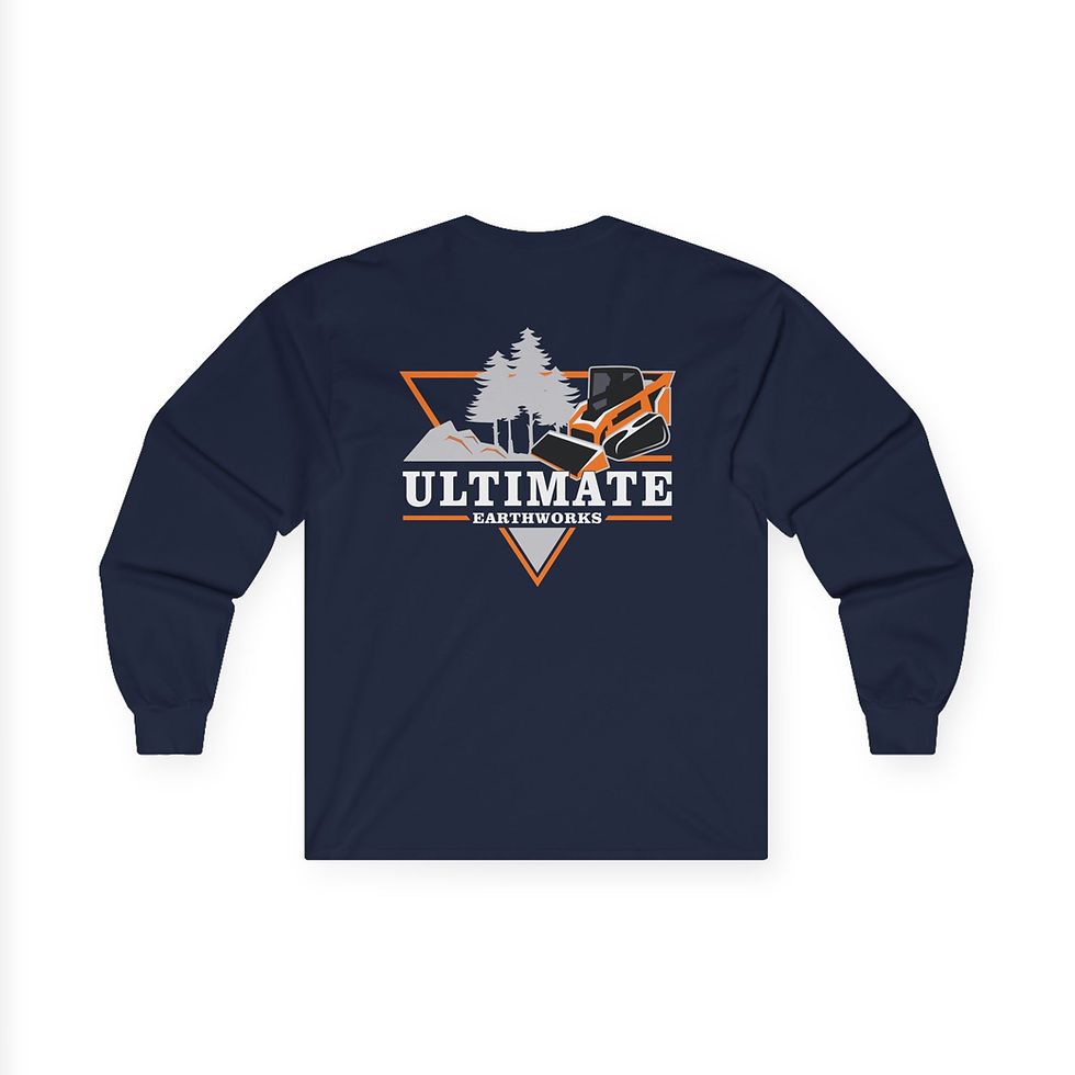 Thumbnail: Adult Unisex Long Sleeve Tee - Ultimate Earthworks