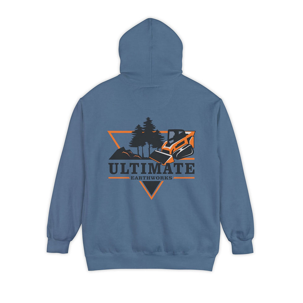 Thumbnail: Adult Unisex - Comfort Colors Hooded Sweatshirt - Ultimate Earthworks