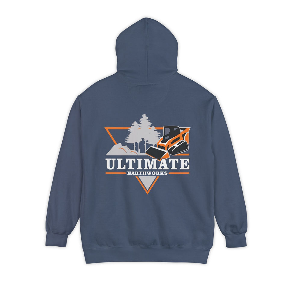 Thumbnail: Adult Unisex - Comfort Colors Hooded Sweatshirt - Ultimate Earthworks