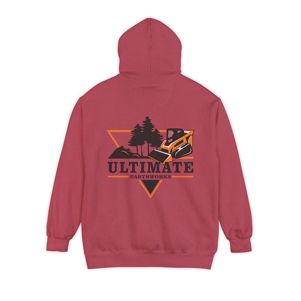 Thumbnail: Adult Unisex - Comfort Colors Hooded Sweatshirt - Ultimate Earthworks