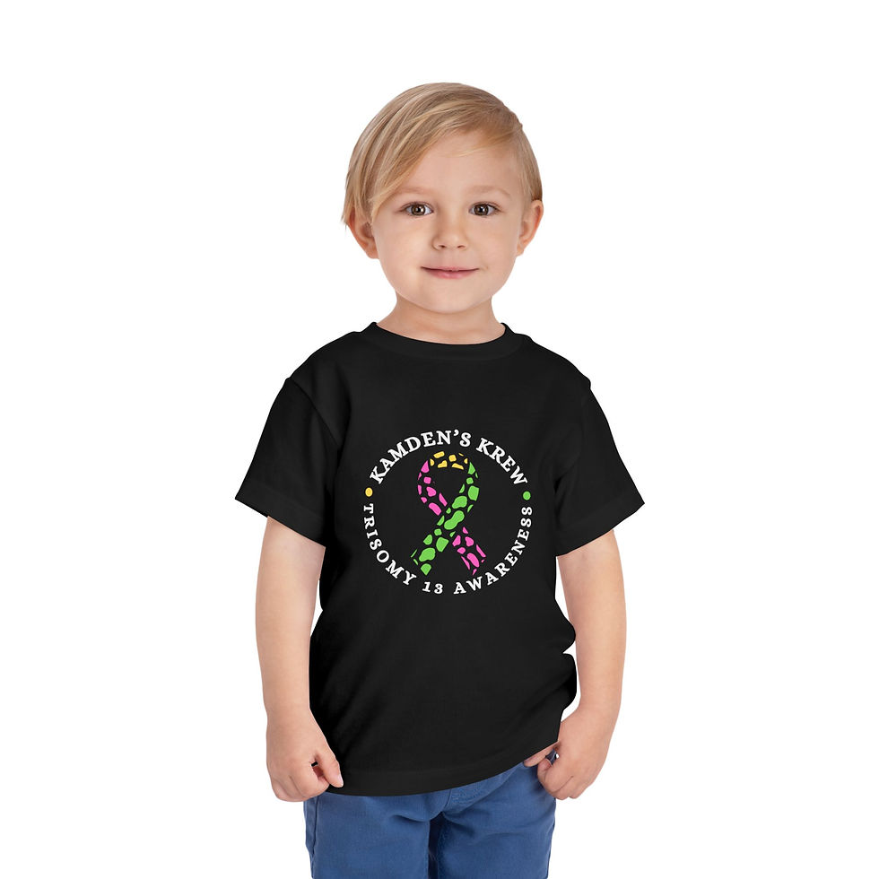 Toddler Bella & Canvas Short Sleeve Tee - Kamden's Krew