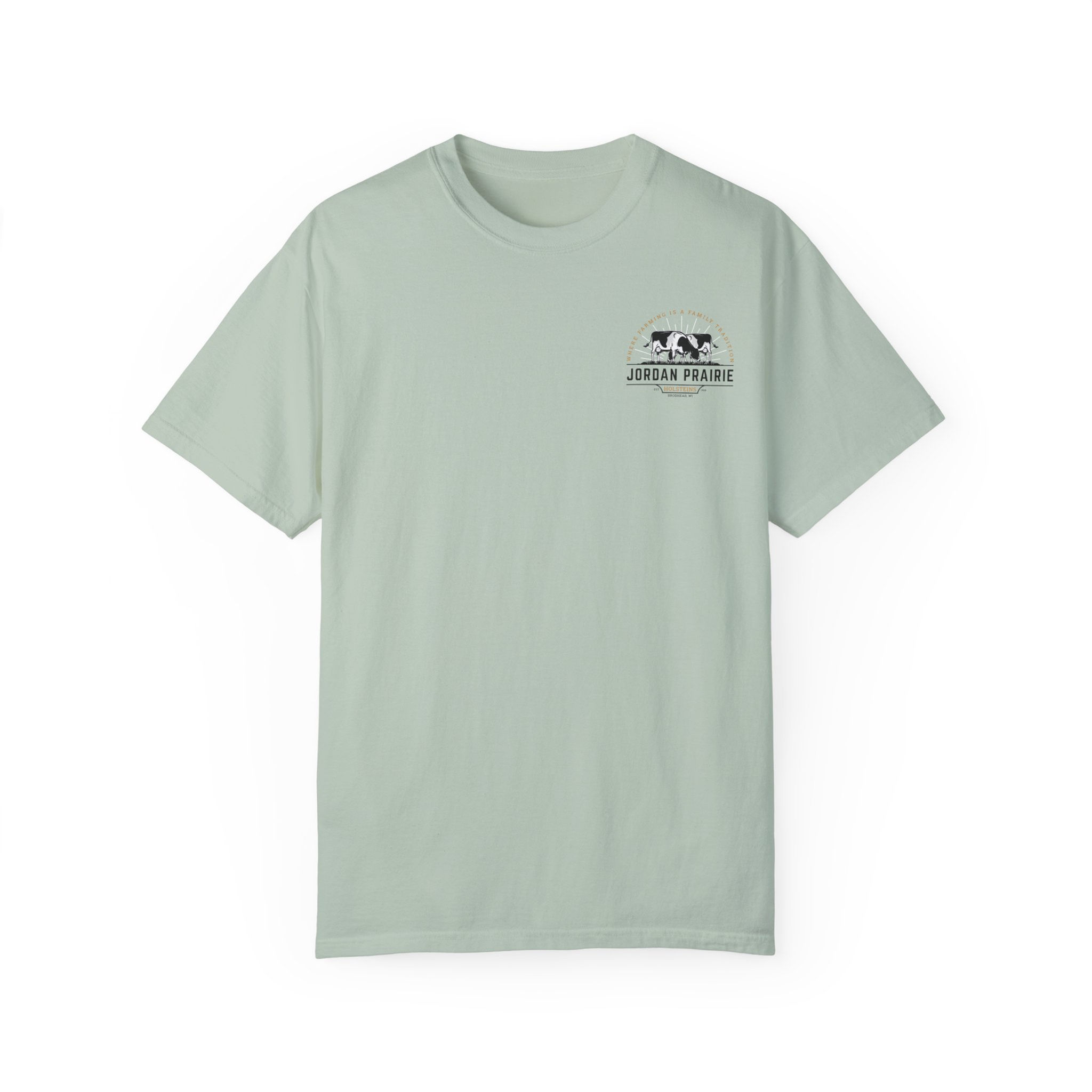 Adult Comfort Colors Unisex Garment-Dyed T-shirt - Jordan Prairie Holsteins
