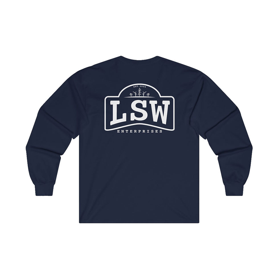 Thumbnail: Adult Gildan Unisex Long Sleeve Tee - LSW Enterprises