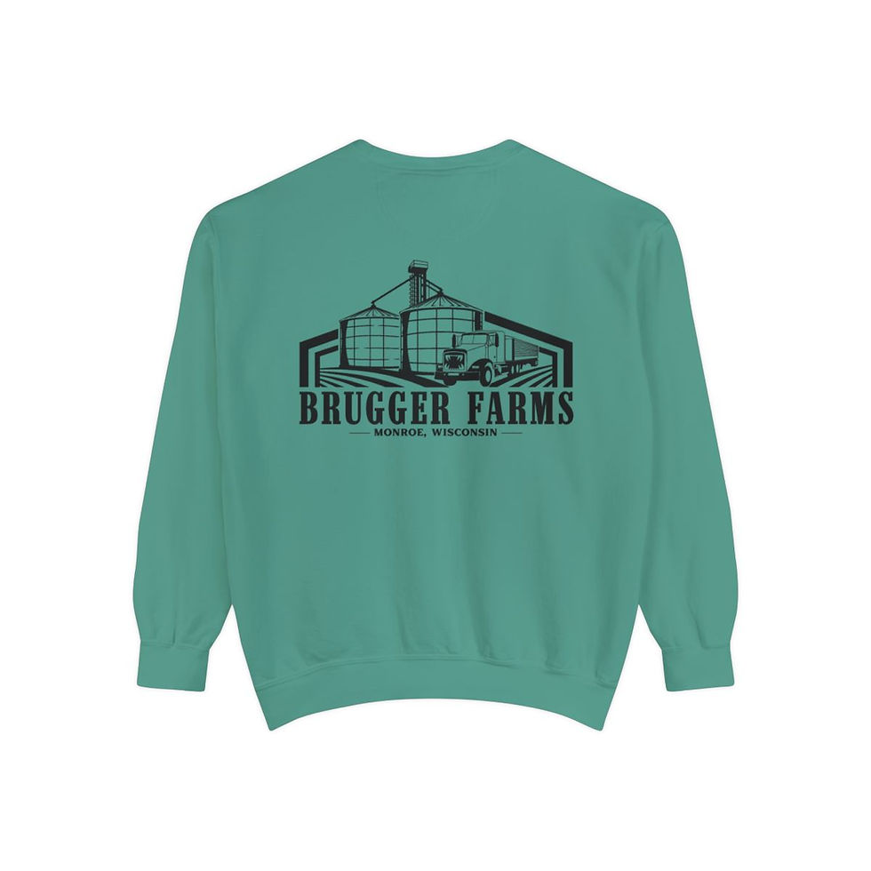 Thumbnail: Adult Comfort Colors Crewneck Sweatshirt - Brugger Farms