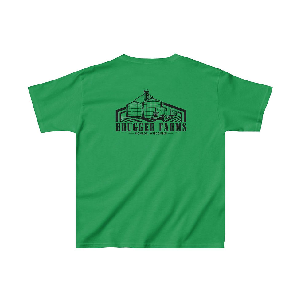 Thumbnail: Youth Gildan T-Shirt w/Front Chest & Back Logo - Brugger Farms