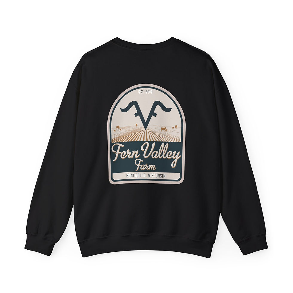 Thumbnail: Unisex Heavy Blend™ Crewneck Sweatshirt - Fern Valley Farm