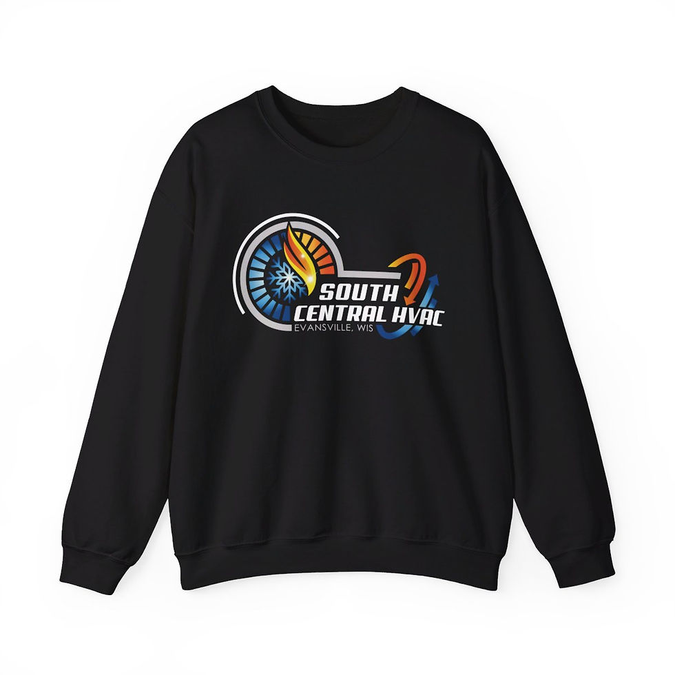 Thumbnail: Adult Gildan Heavy Blend™ Crewneck Sweatshirt - South Central HVAC