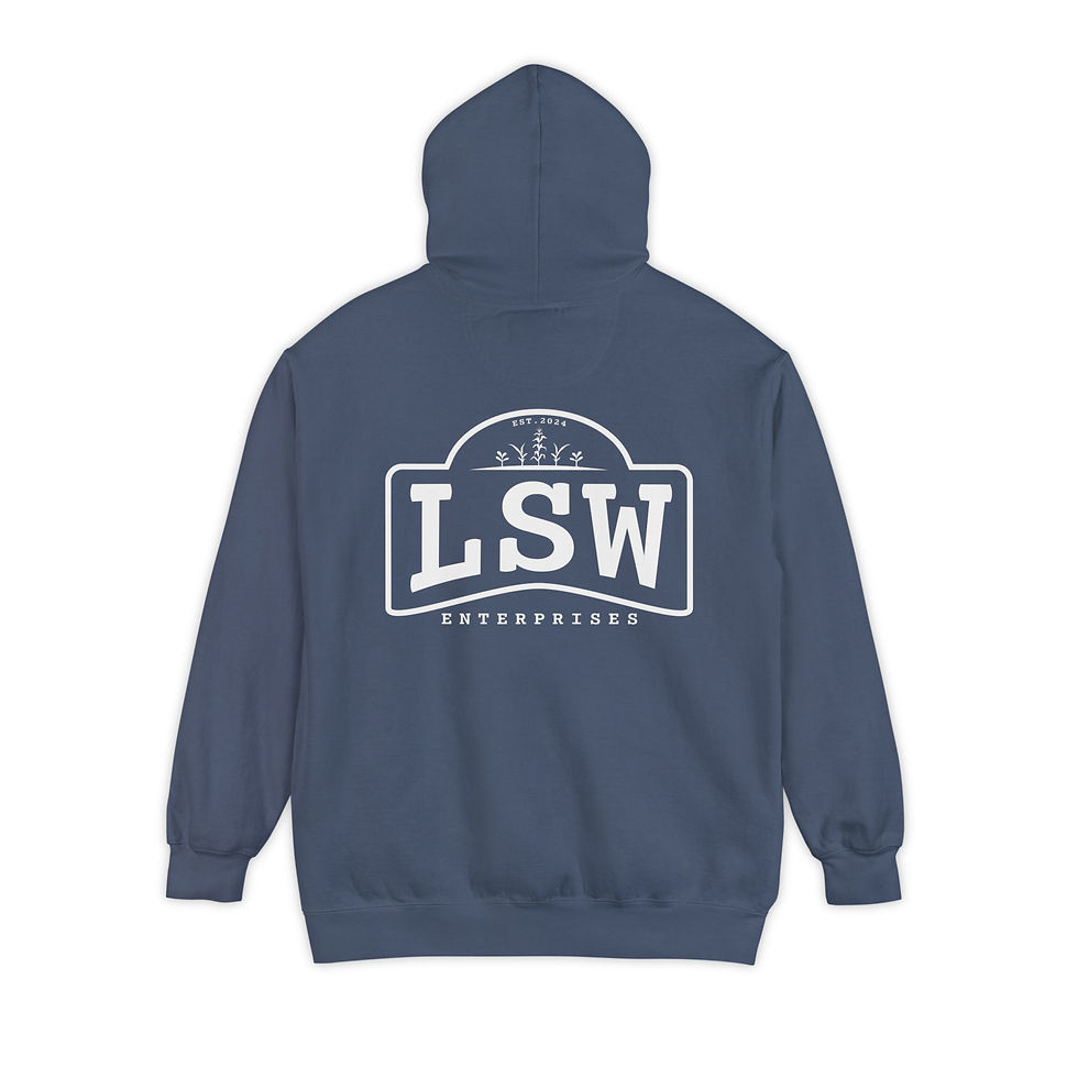 Thumbnail: Comfort Colors Hooded Sweatshirt - LSW Enterprises