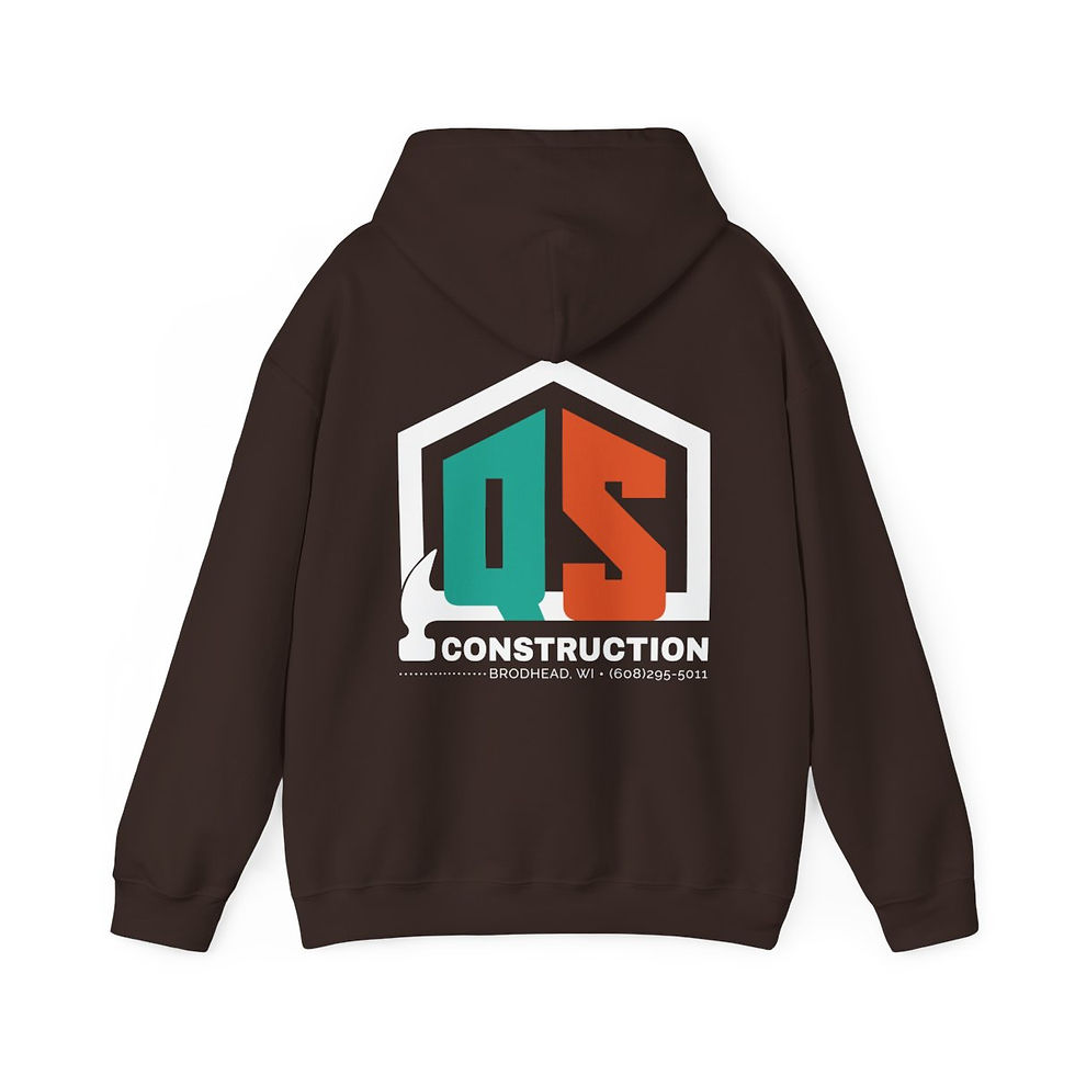 Thumbnail: Adult Gildan Heavy Blend™ Hooded Sweatshirt - QS Construction