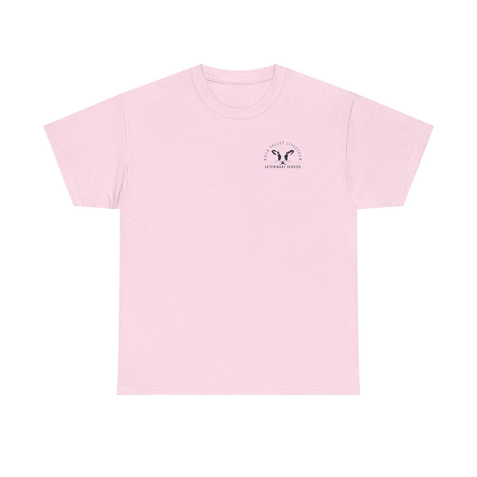 Thumbnail: Adult Gildan Unisex Gildan Tee - Rock Valley Livestock Vet Service