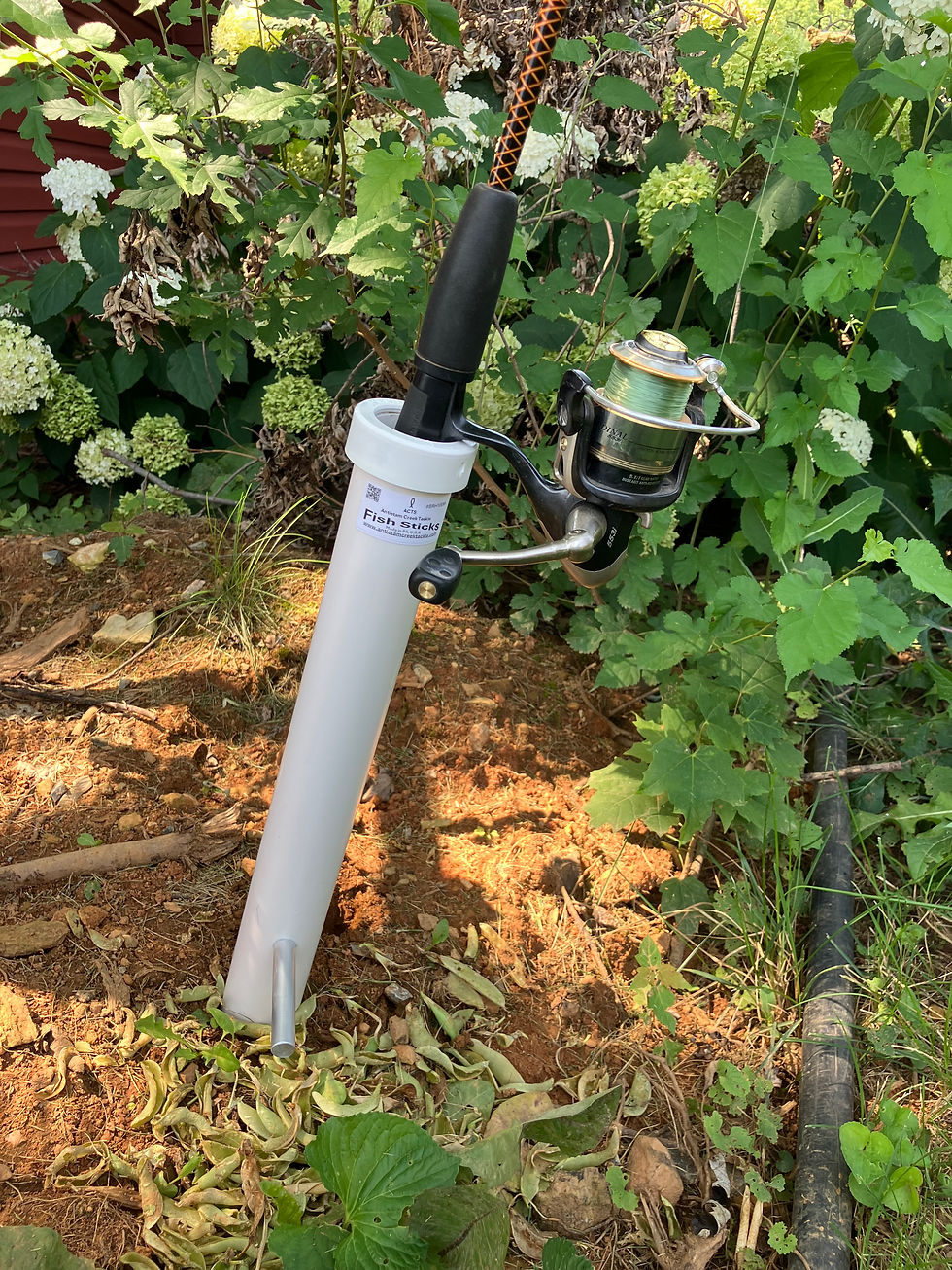 Thumbnail: 2 Fish Sticks - Max & Mini - Beach/Bank Fishing Rod Holder