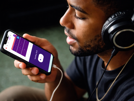 Musicians use smart devices to record ideas