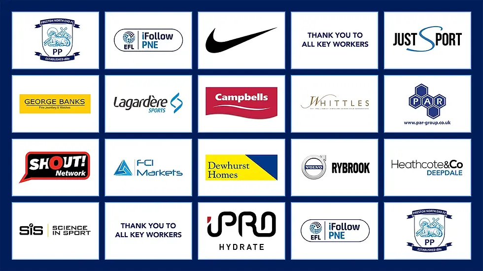 soccer sponsor banner