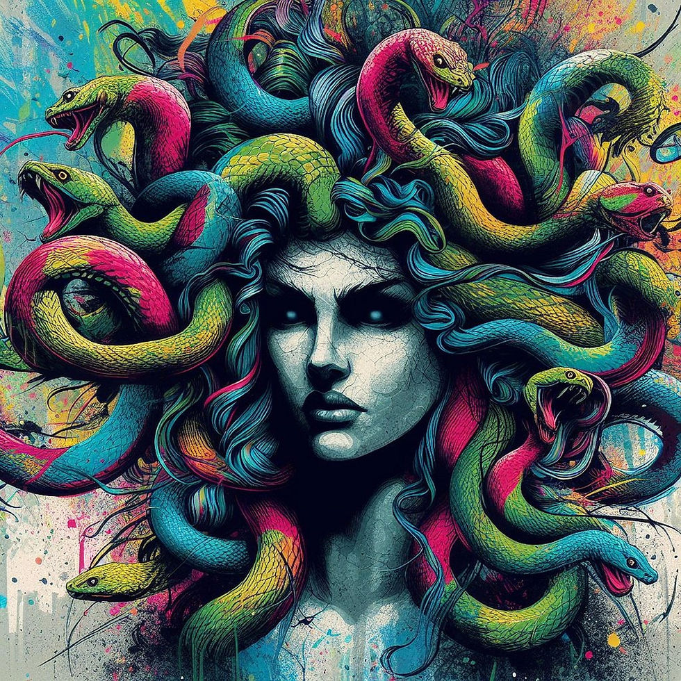 Retrato de Medusa