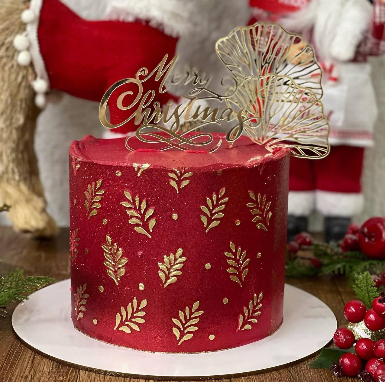 BOLO DE NATAL COM CHANTYNACHE (Ganache de Chantilly) com o chef Cadu Soares