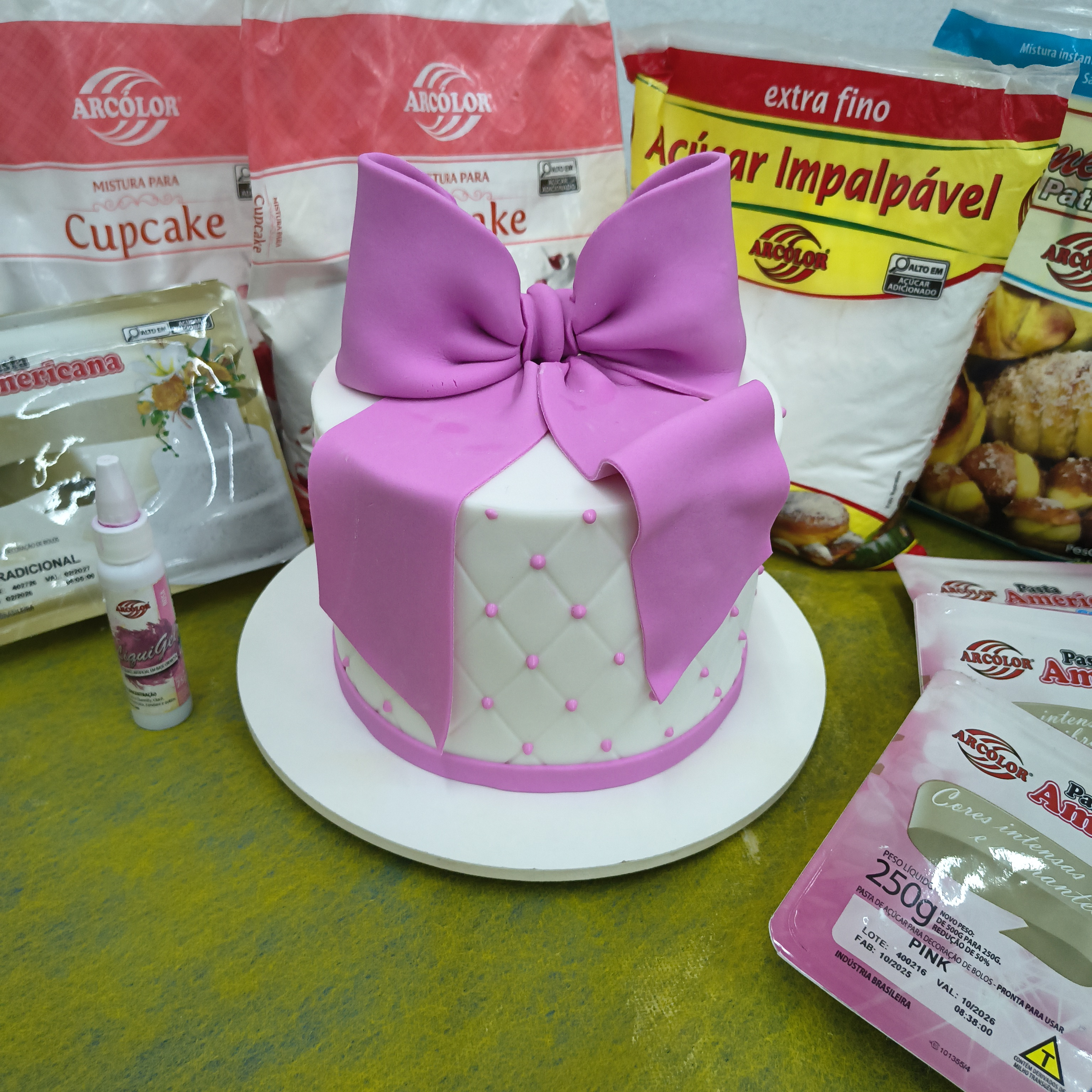 Glacê mármore  com a chef Regininha cake