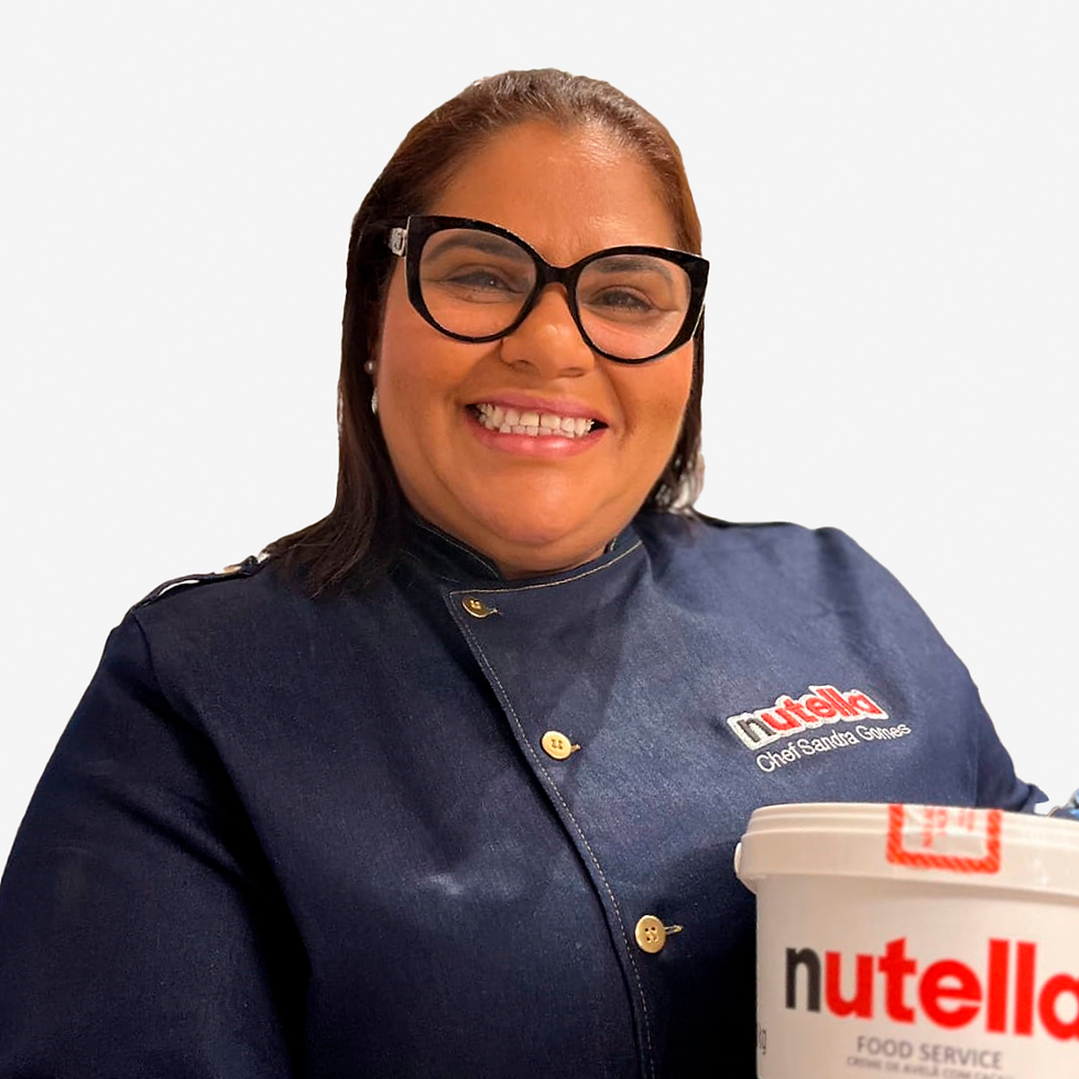 Cake Tone Natalinos com Recheio de Nutella com a Chef Sandra Gomes