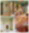 Colorful interiors with floral, geometric, and artistic wall designs; includes a vibrant hallway, patterned bathroom, and ornate lobby.
