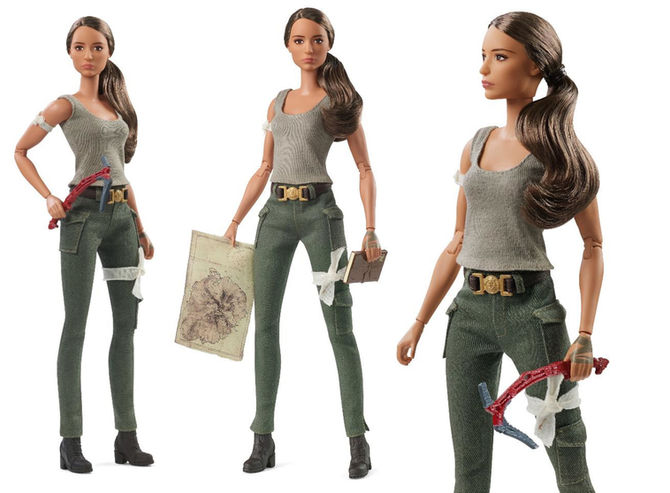 Official Promotional Photos of Barbie Lara Croft